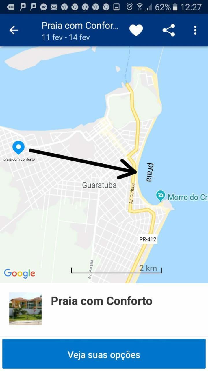 Praia Com Conforto Guaratuba Εξωτερικό φωτογραφία